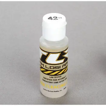 Team Losi Racing Silicone Shock Oil (2Oz) (42.5Wt)   (Tlr74011) 1