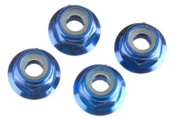 Traxxas Nuts 4Mm Flanged Nylon Locking (4) (Tra1747r) 1