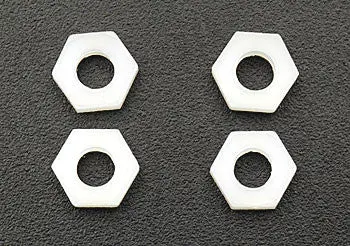 Traxxas Nylon Wheel Nut 4Mm Bandit (4) (Tra2447) 1