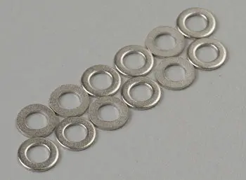 Traxxas Metal Washers 3X6mm (12)  (Tra2746) 1