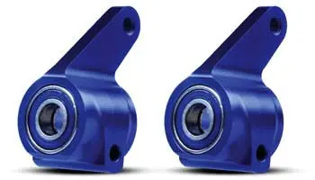Traxxas Aluminum Steering Blocks Blue Rustler/Stampede (Tra3636a) 1