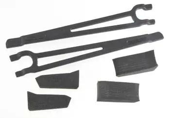 Traxxas Hold Downs Battery Left & Right E-Maxx (Tra3927x) 1