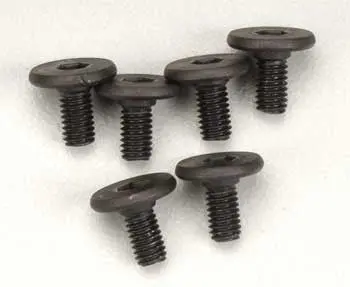 Traxxas Flat Head Machine Hex Drive Screws 3X6mm (6) (Tra3932) 1