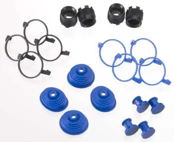 Traxxas Pivot Ball Caps (4) Dust Boots Rubber (4)    (Tra5378x) 1
