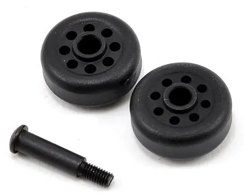 Traxxas Wheelie Bar Wheel & Axle Set   (Tra6977) 1