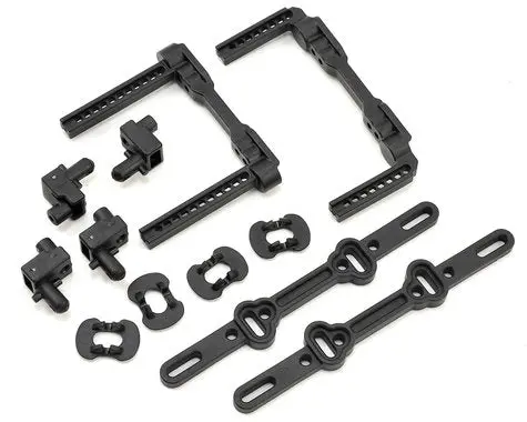 Traxxas Body Mounts Front & Rear With Body Mount Posts & Sliders ((Tra8316) 1