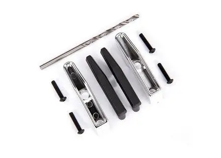 Traxxas Bumper Pads/ Bumper Guards (Chrome) (Tra9125) 1