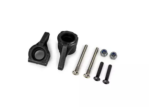 Traxxas Steering Blocks Black L&R    (Tra9137) 1
