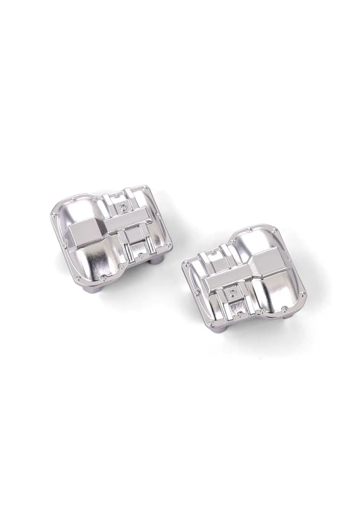 Traxxas Trx-4M Axle Cover (Chrome) (2) (Tra9738satin) 1