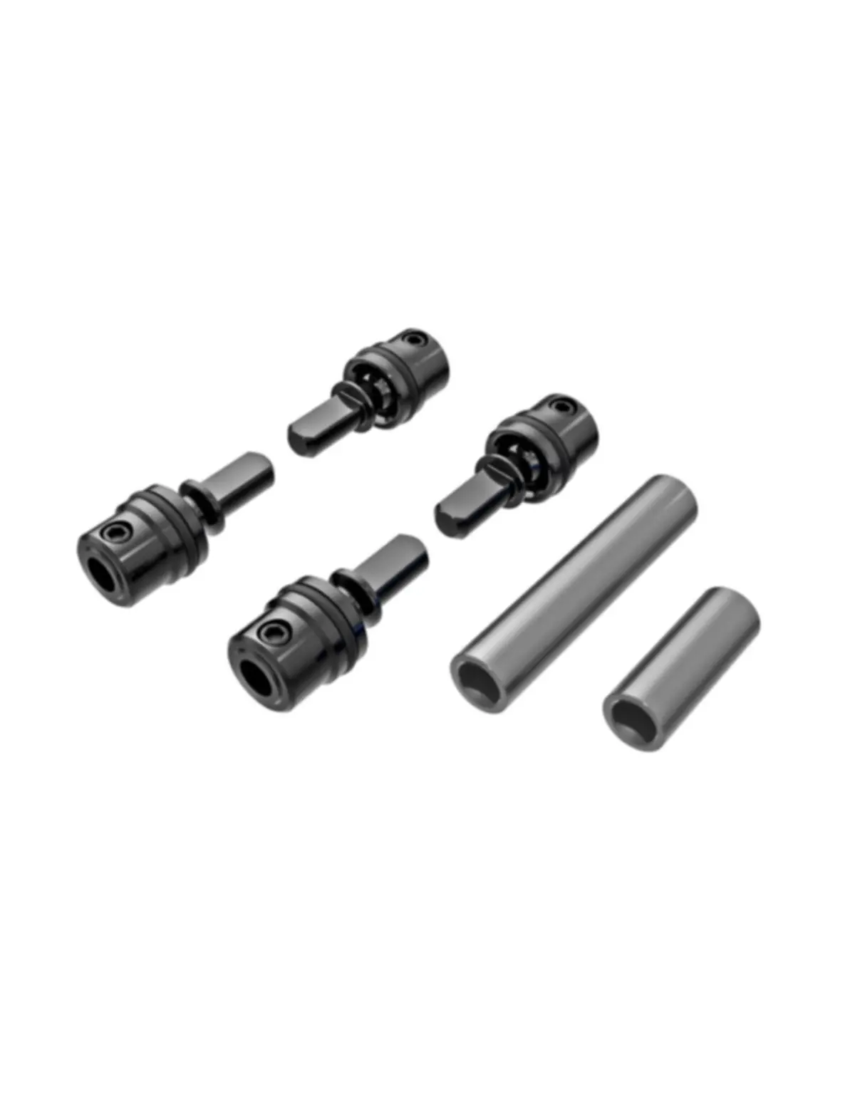 Traxxas Driveshafts Cntr Male Drk Titan    (Tra9751gray) 1