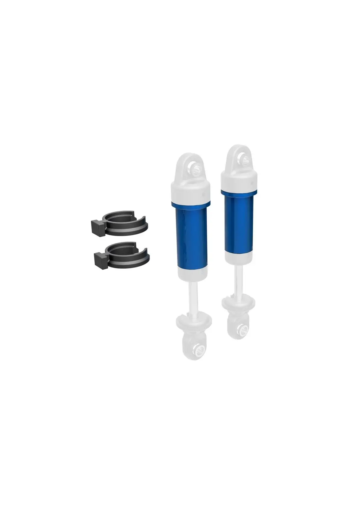 Traxxas Shock Body Blue  (Tra9763-Blue) 1