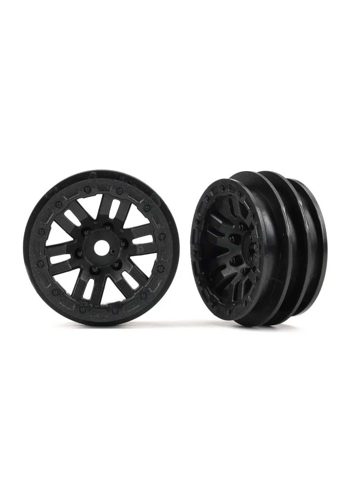 Traxxas Wheels Black 1.1 (2) (Tra9768) 1