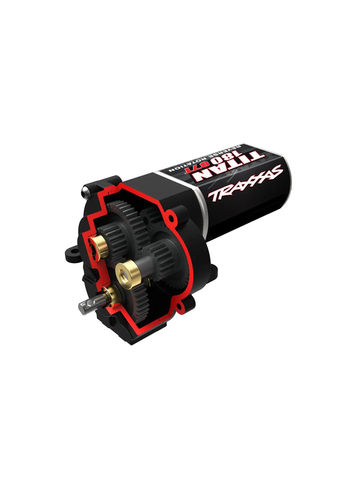 Traxxas Complete Transmission W/87T Motor (Trail Gearing) (Trx-4M)   (Tra9791) 1