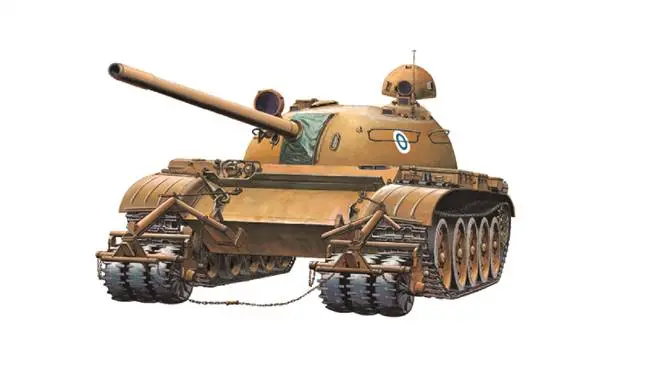 Trumpeter 1/35 Armor-Finnish Army T-55 W/Kmt-5 (Tsm00341) 1