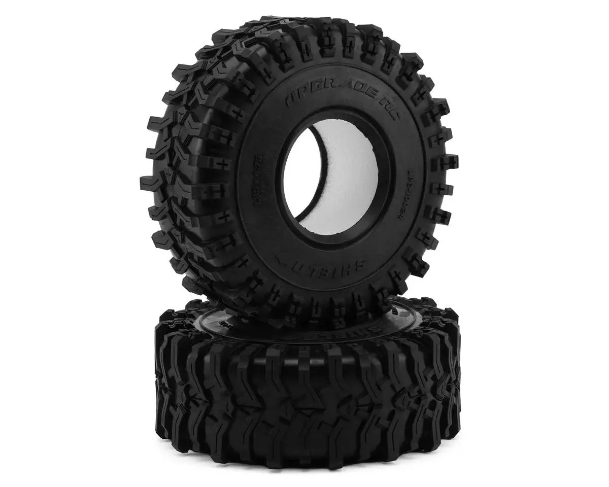 Upgrade Rc Shield 1.9" Class 2 High Performance Rock Crawler   Tires (2) (Super Soft) (4.75" O.D.)   (Upg-10024) 1