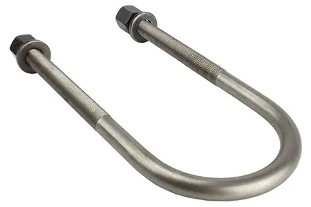U Bolt, 2 1/2" X 5/8" X 10" 1