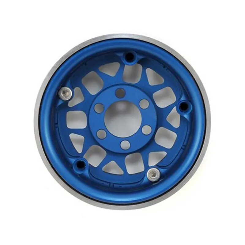 Vanquish Products Kmc Xd127 Bully 1.9" Beadlock Crawler Wheels (Blue) (2)   (Vps07714) 1