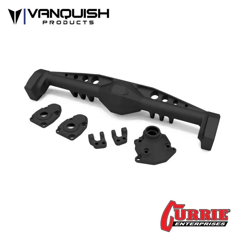 Axial Capra Currie F9 Rear Axle Black Anodized 1