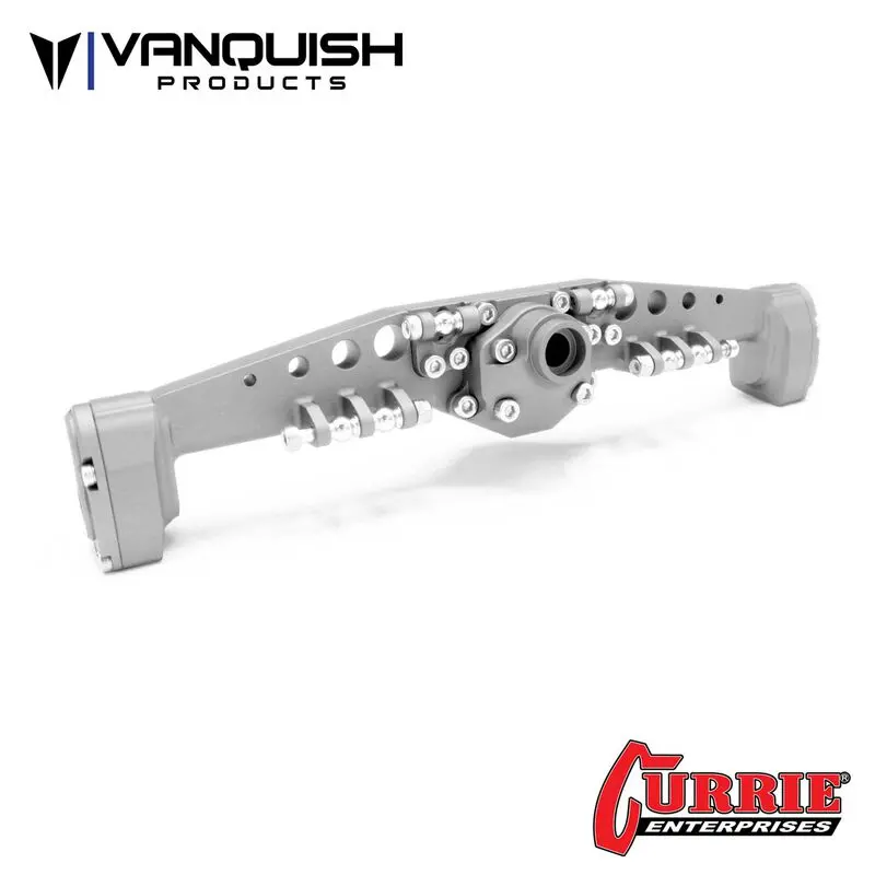 Axial Capra Currie F9 Rear Axle Clear Anodized 1