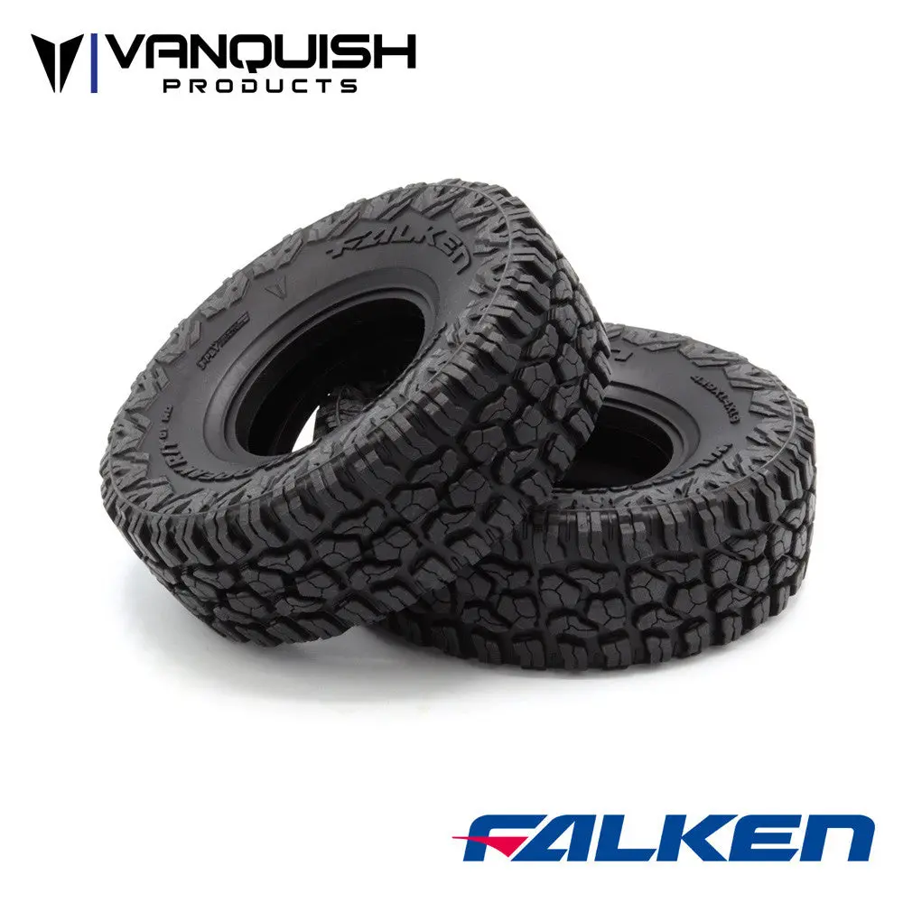 Vanquish Falken Wildpeak R/T 4.19 - 1.9 Tires (2) Red Compound (Vps10104) 1