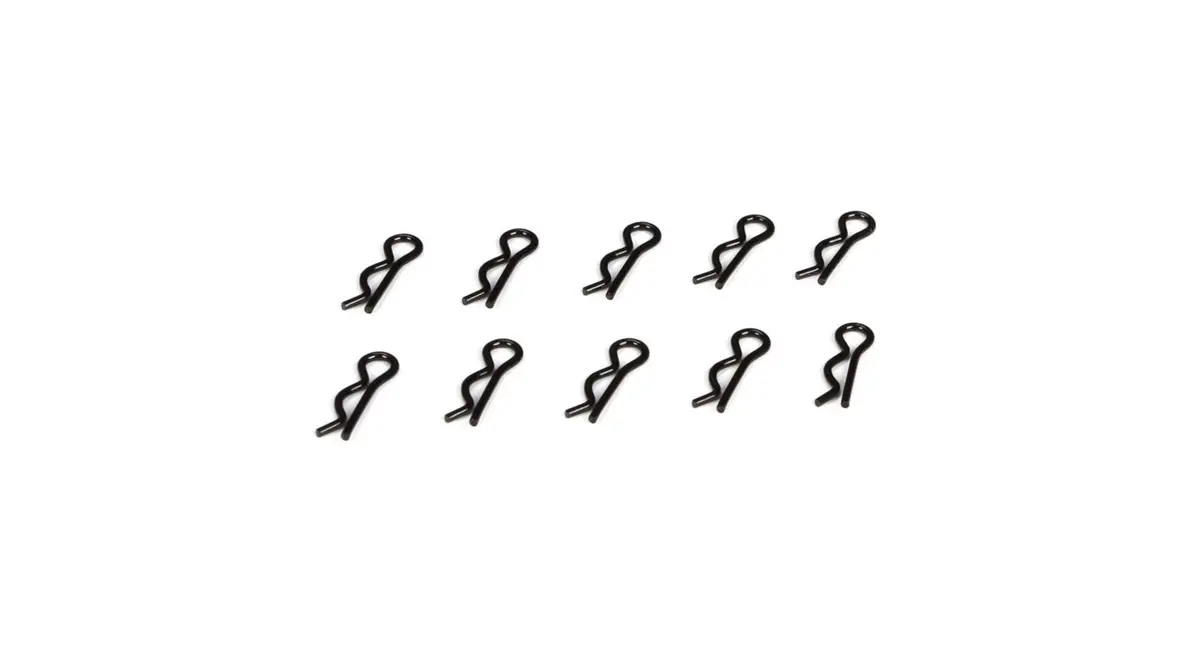 Vaterra Body Clips, Mini (10):Glu, Glf, Rap, Hal (Vtr246000) 1