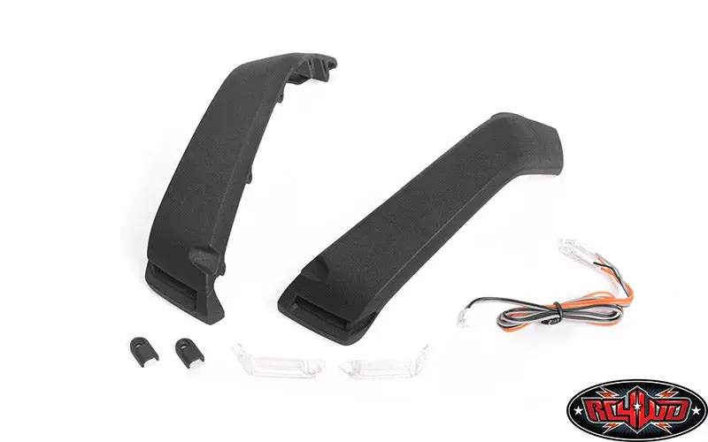 Rc4wd Fender Flare Set W/ Lights + Led Lighting System For Axial 1/10 Scx10 Iii Jeep (Gladiator/Wrangler)  (Rc4vvvc1115) 1