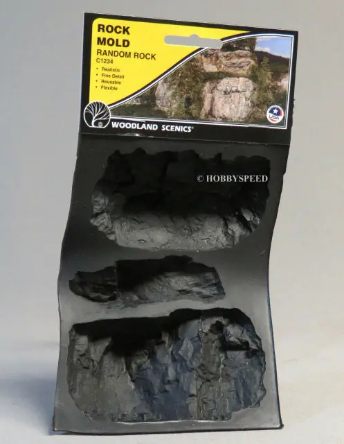 Woodland Scenics Random Rock Rock Mold 5×7   (Wds1234) 1