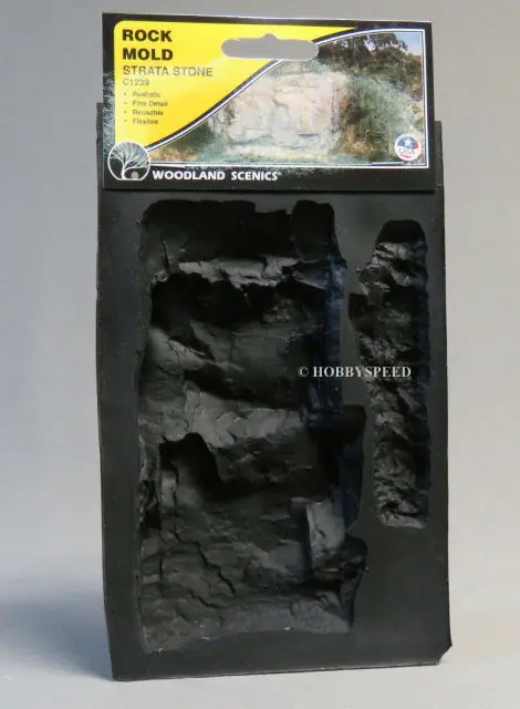 Woodland Scenics Strata Stone Rock Mold 5 X7   (Wds1239) 1