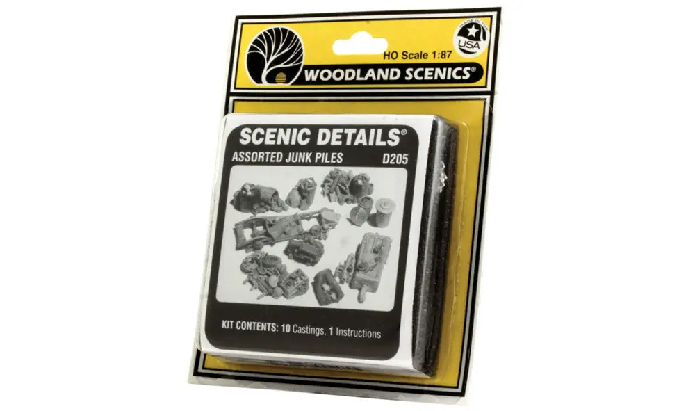 Woodland Scenics Ho  Assorted Junk Piles  (Wds205) 1