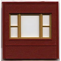 Woodland Scenics Ho Dpm Dock Level 20Th Century Window (4)  (Woo30163) 1