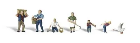 Woodland Scenics Ho Farm People (Wooa1857) 1