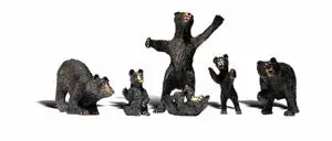 Woodland Scenics Black Bears Ho (Wooa1885) 1