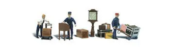 Woodland Scenics Depot Workers & Accessories Ho (Wooa1909) 1
