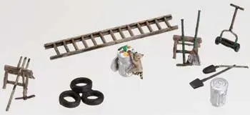 Woodland Scenic Garage Treasures Ho (Wooa1928) 1