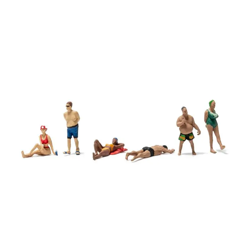 Woodland Scenics Ho Beach Goers (Wooa1962) 1