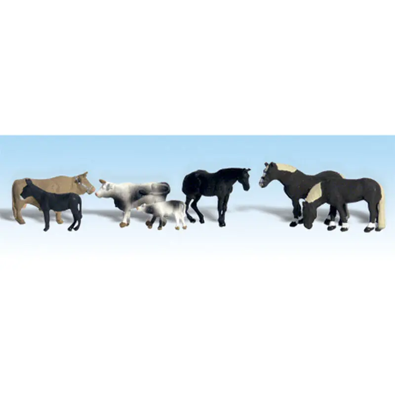 Woodland Scenics N Farm Animals   (Wooa2142) 1