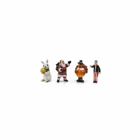 Woodland Scenics N Holiday Figures – 4 Pk   (Wooa2873) 1