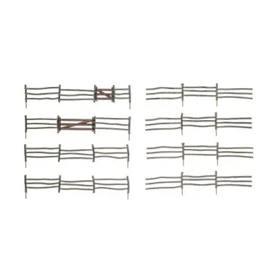 Woodland Scenics O Log Fence  (Wooa3001) 1
