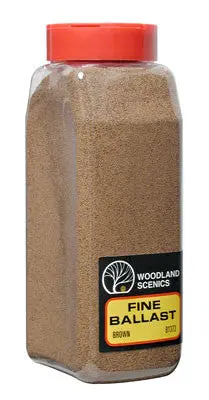 Woodland Scenics Ballast Fine Brown 32 Oz     (Woob1372) 1