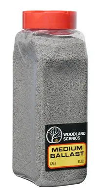 Woodland Scenics Ballast Medium Gray 32 Oz    (Woob1382) 1
