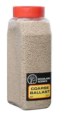 Woodland Scenics Ballast Coarse Buff 32 Oz     (Woob1387) 1