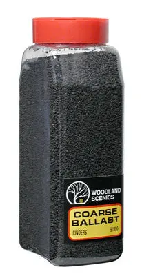 Woodland Scenics Ballast Coarse Cinder 32 Oz (Woob1390) 1