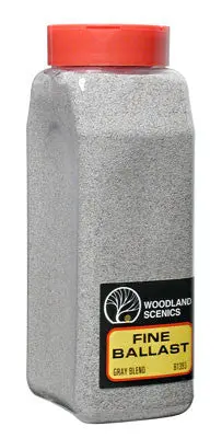 Woodland Scenics Ballast Fine Gray Blend 32 Oz     (Woob1393) 1