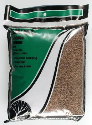 Woodland Scenics Ballast Coarse Brown ( Woob86) 1
