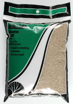 Woodland Scenics Ballast Coarse Buff (Woob87) 1
