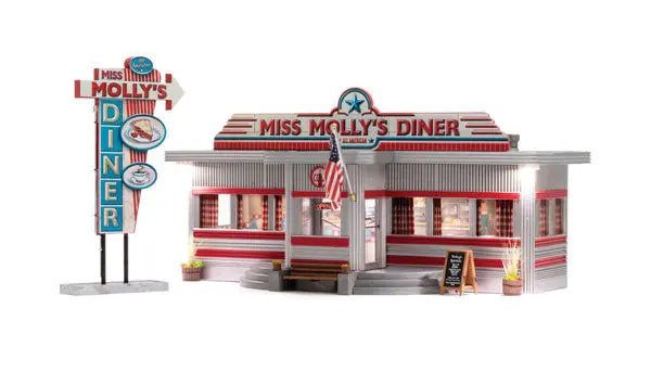 Woodland Scenics Miss Molly Diner -N   (Woobr4956) 1