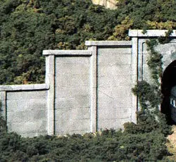 Woodland Scenics Concrete Retaining Walls (6) (Wooc1158) 1