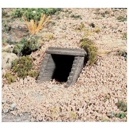 Woodland  Scenics  Culvert, Timber N Scale   (Wooc1165) 1