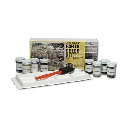 Woodland Scenics Earth Color Kit 8 Colors 1 Oz (Wooc1215) 1