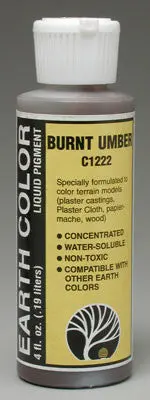 Woodland Scenics Earth Color Burnt Umber 4 Oz (Wooc1222) 1